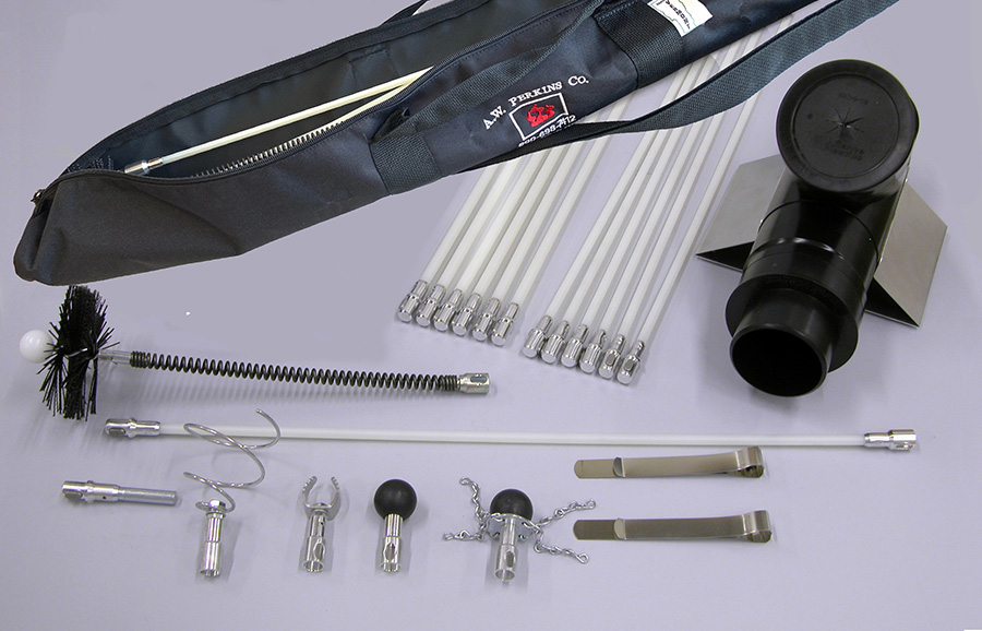 Small Size ButtonLok™ - Dryer and Pellet Vent Cleaning Tools and Acc'ys.
